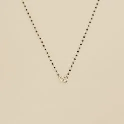 AGATHA FR Collier Ras Du Cou SMARTY - Noir / Argenté