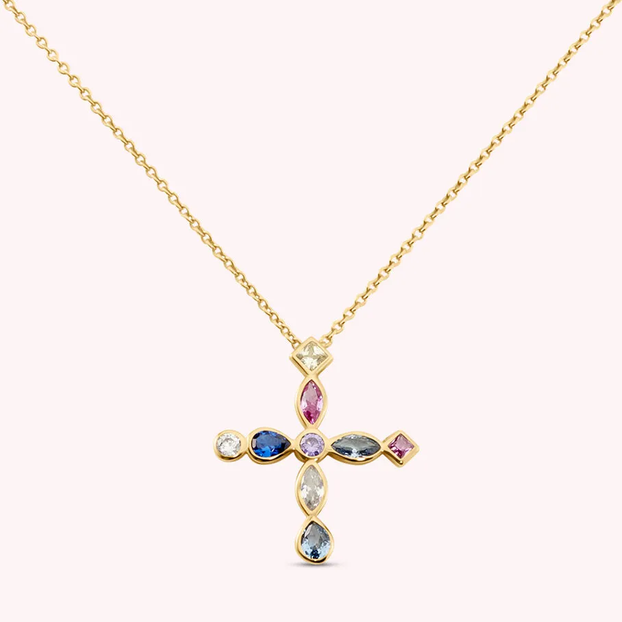 AGATHA FR Collier Ras Du Cou LUCES - Multicolore / Doré 3 AGATHA FR Collier Ras Du Cou LUCES - Multicolore / Doré