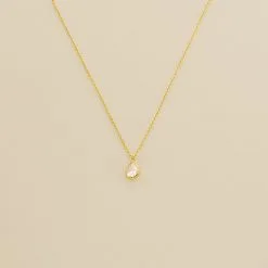 AGATHA FR Collier Ras Du Cou PRISMA - Cristal / Doré