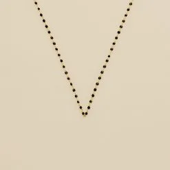 AGATHA FR Collier Ras Du Cou SMARTY - Noir / Doré