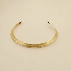 AGATHA FR Choker MAAT - Doré