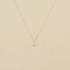 AGATHA FR Collier Ras Du Cou CYCLADES - Rose Pâle/ Doré