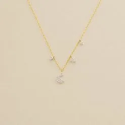 AGATHA FR Collier Ras Du Cou SARA - Argenté / Doré