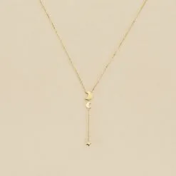 AGATHA FR Sautoir LUNAISON - Doré