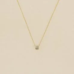 AGATHA FR Collier Ras Du Cou GLORIA - Cristal / Doré