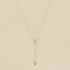 AGATHA FR Collier Ras Du Cou ETREINTE - Argenté / Doré