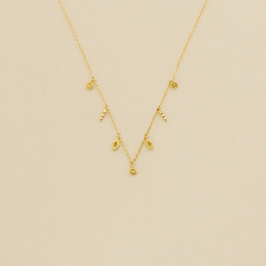 AGATHA FR Collier Ras Du Cou LUCKY EYE - Vert / Doré 4 AGATHA FR Collier Ras Du Cou LUCKY EYE - Vert / Doré – Image 2