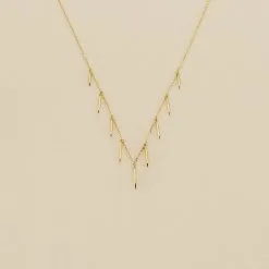 AGATHA FR Collier Ras Du Cou RADIEUX - Doré