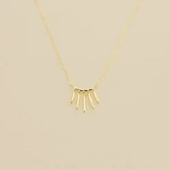 AGATHA FR Collier Mi-long RADIEUX - Doré