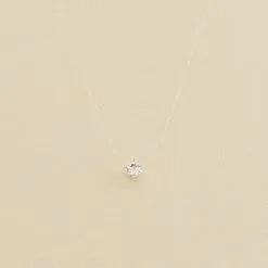 AGATHA FR Collier Ras Du Cou FILMAGIQ - Cristal / Argenté