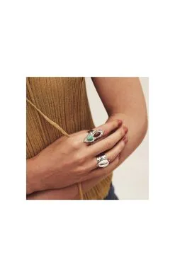 HIPANEMA Bague Skaw -Anneau Soldes bague skaw silver 2