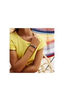 HIPANEMA Lien Deedee -Anneau Soldes deedee turquoise 3