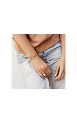 HIPANEMA Bracelet Flavien -Anneau Soldes flavien or 2