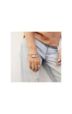 HIPANEMA Fermoir Giantpure -Anneau Soldes giantpure argent 2