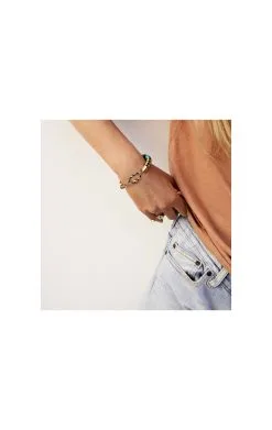 HIPANEMA Bracelet Joshua -Anneau Soldes joshua ocre 2