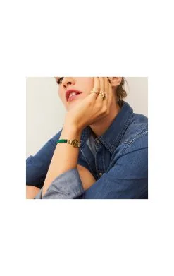 HIPANEMA Lien Velasquez 11 HIPANEMA Lien Velasquez -Anneau Soldes velasquez vert 3